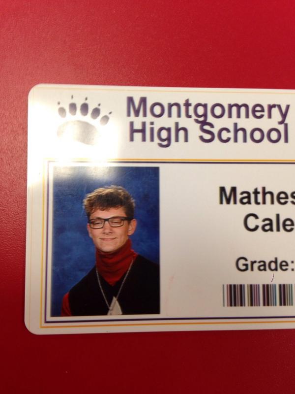 funny student id - ondo, Montgomery High School Mathes Cale Grade