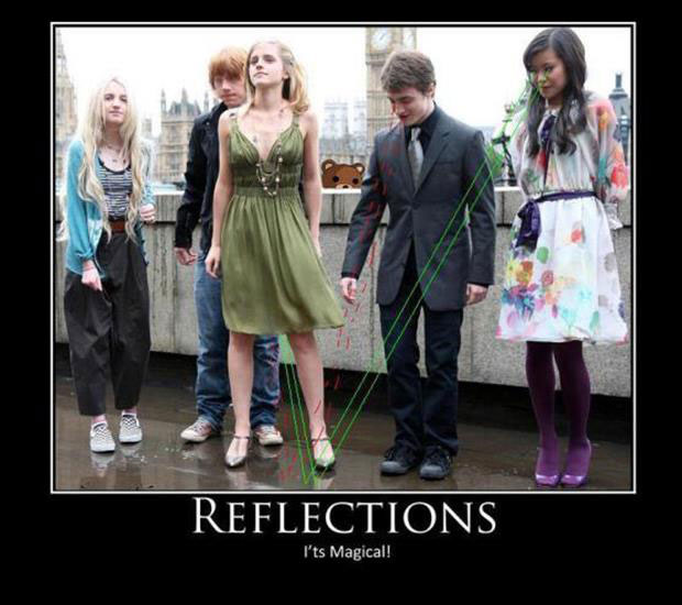 funny reflections - Reflections I'ts Magical!