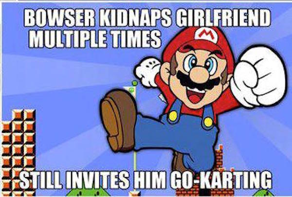 mario posters - Bowser Kidnaps Girlfriend Multiple Times Still Invites Him GoKarting