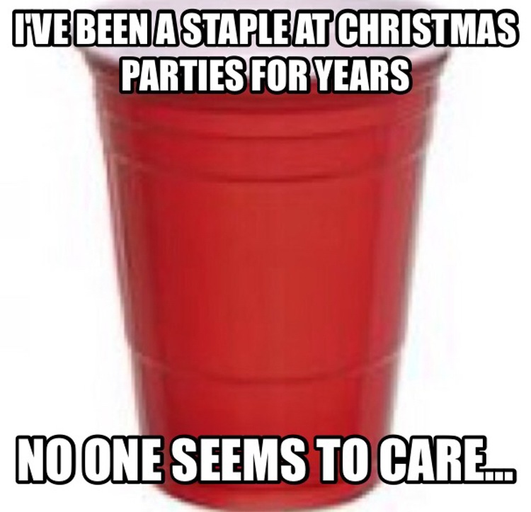 The Internet Turned The New Starbucks Cup Into Hilarious Christmas Memes