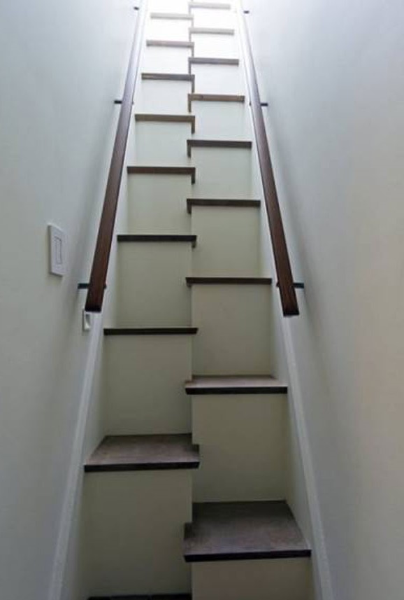 staggered staircase