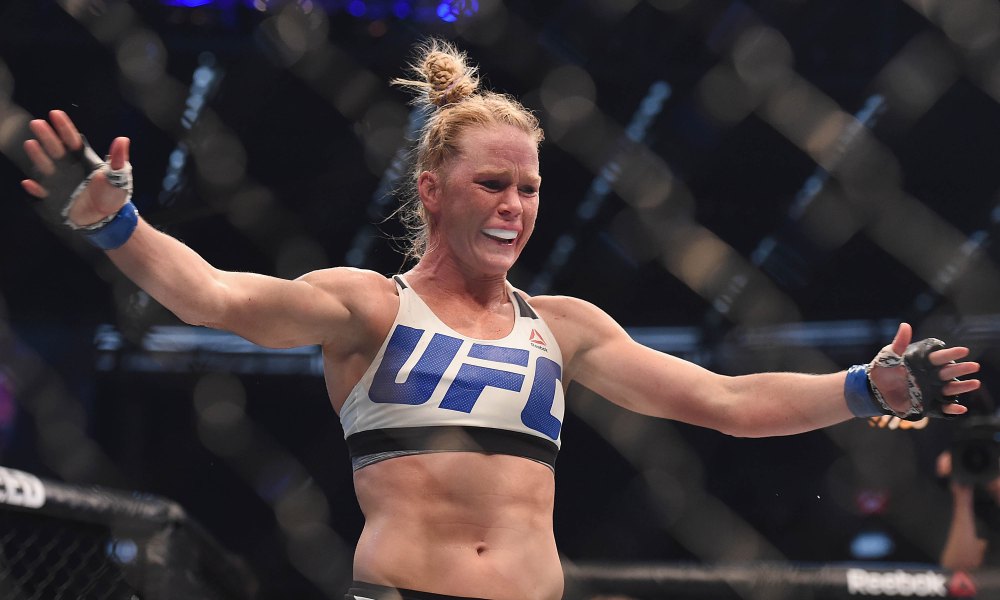 That was one of the biggest upsets in MMA history. Holm when she entered MMA was thought to be a big challenge to anyone because of her boxing background and because she was knocking opponents out with head kicks.