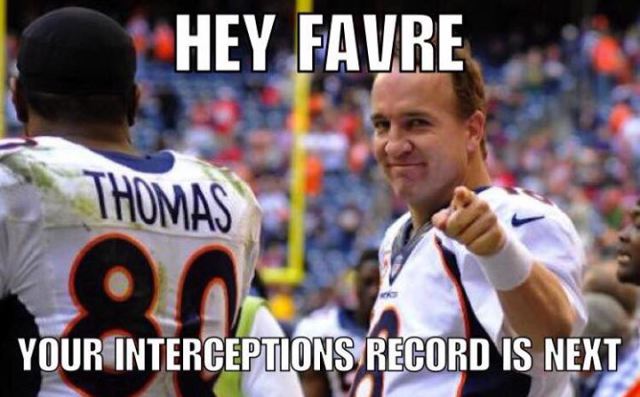 player - Hey Favre Thomas Your Interceptions Record Is Next