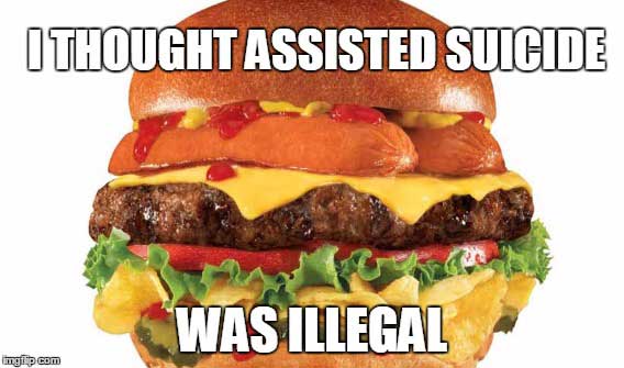 carl's jr american burger - I Thought Assisted Suicide Was Illegal ingi p com
