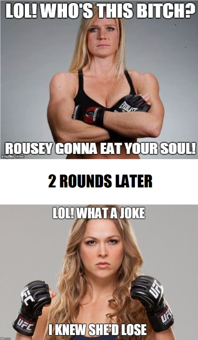 baddest woman on the planet - Lol! Who'S This Bitch? Rousey Gonna Eat Your Soul! imgp.com 2 Rounds Later Lol! Whata Joke Ufc I Knew She'D Lose o.com