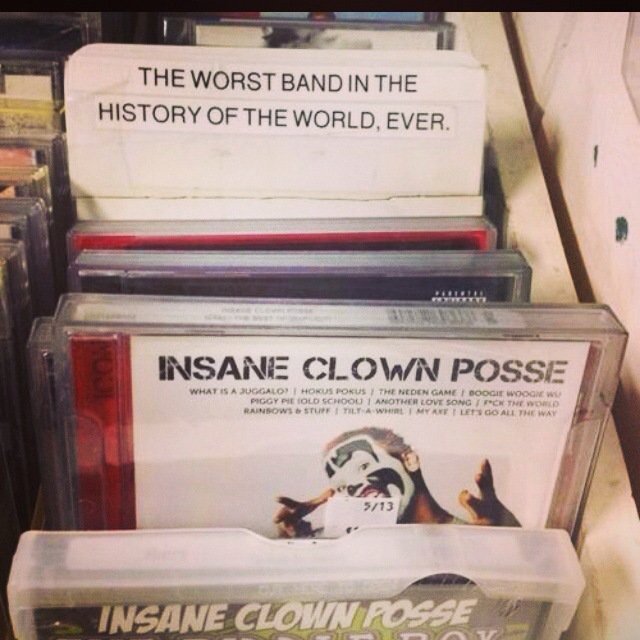 insane clown posse worst band ever - The Worst Band In The History Of The World, Ever. Insane Clown Posse What Is A Juggalo Hokus Pokus The Neden Game Boogie Woogne Wu Piggy Pe Old School Another Love Song I N The World Rainbow Stuff I Tilta W I My Are Le