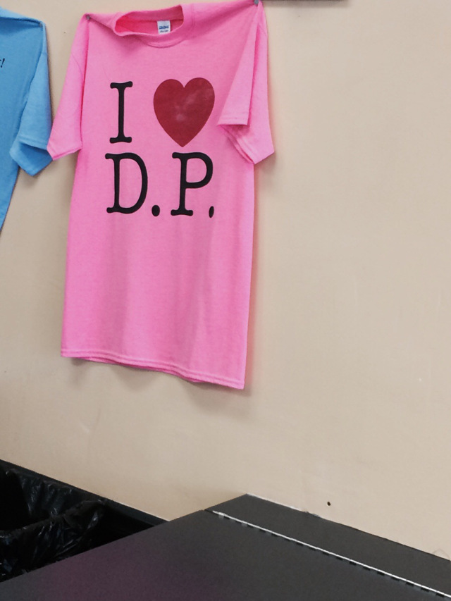 t shirt i love - D.P.