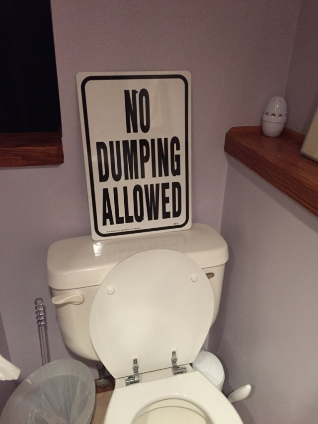 dumping sign - Dumping | Allowedi