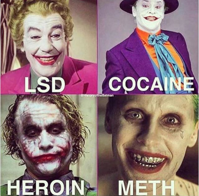 jack nicholson joker - Lsd Cocaine istoryoftheBatman Heroin. Meth