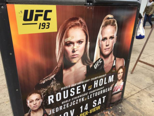 poster - 193 Ufc Norto Santaweibnt Chinese Rousey Holm Woru Siraweift Celarus Ajedrzejczyk Letourneau A 14 Sat PerView