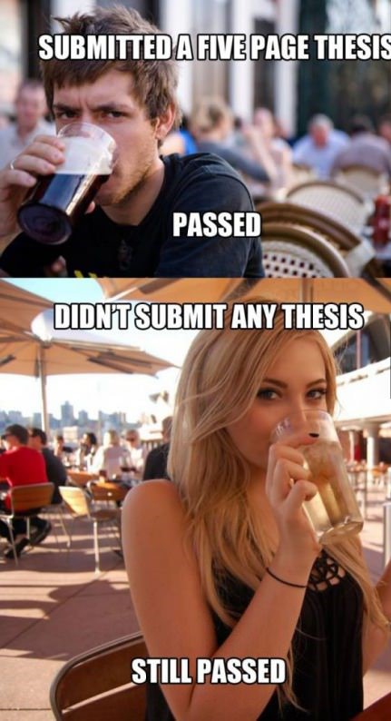 sasha daygame - Submitted A Five Page Thesis Passed Didnt Submit Any Thesis Still Passed