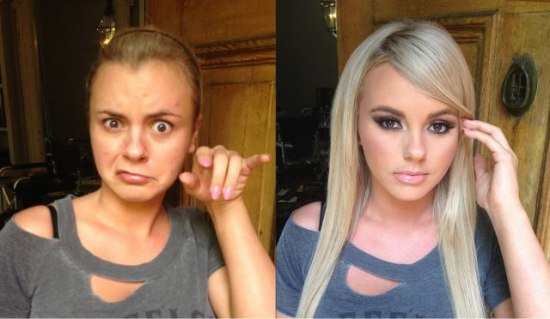 makeup before and after funny
