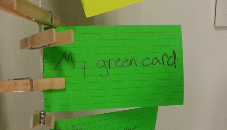 literal green card - pros vadlo