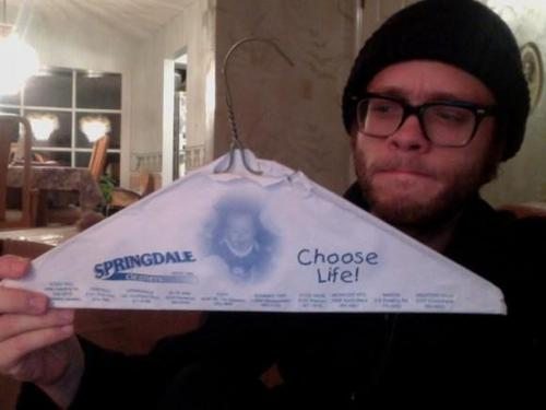 anti abortion coat hanger - Springdale Choose Life!