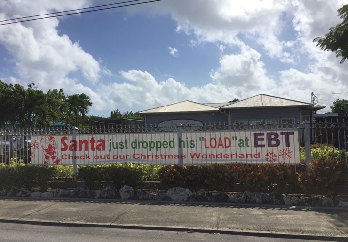 wall - Sad Santa just dropped his "Load"at Ebt. Check out our Christmas Wonderland Re