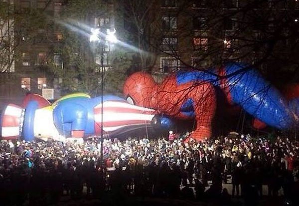 spiderman macy's parade