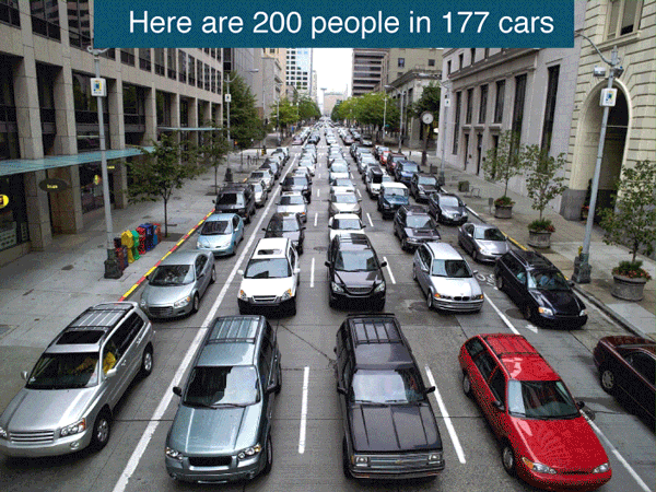 here are 200 people in 177 cars - Here are 200 people in 177 cars