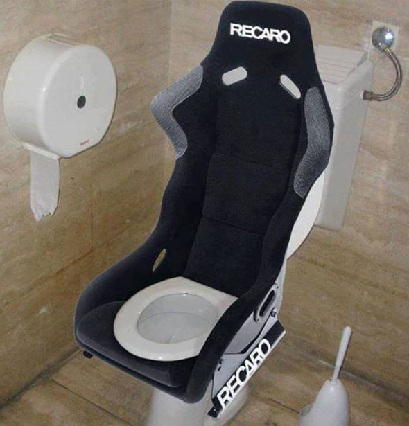 recaro toilet seat