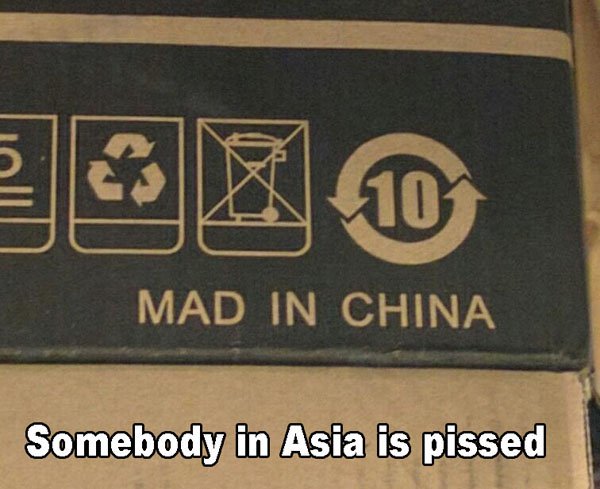 Mad In China Somebody in Asia is pissed