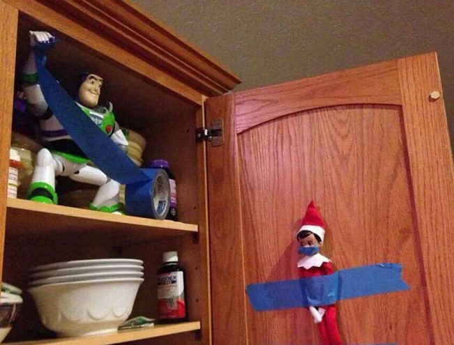 elf on the shelf buzz lightyear