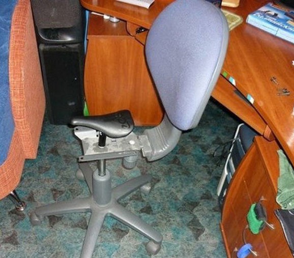 cursed gaming chair
