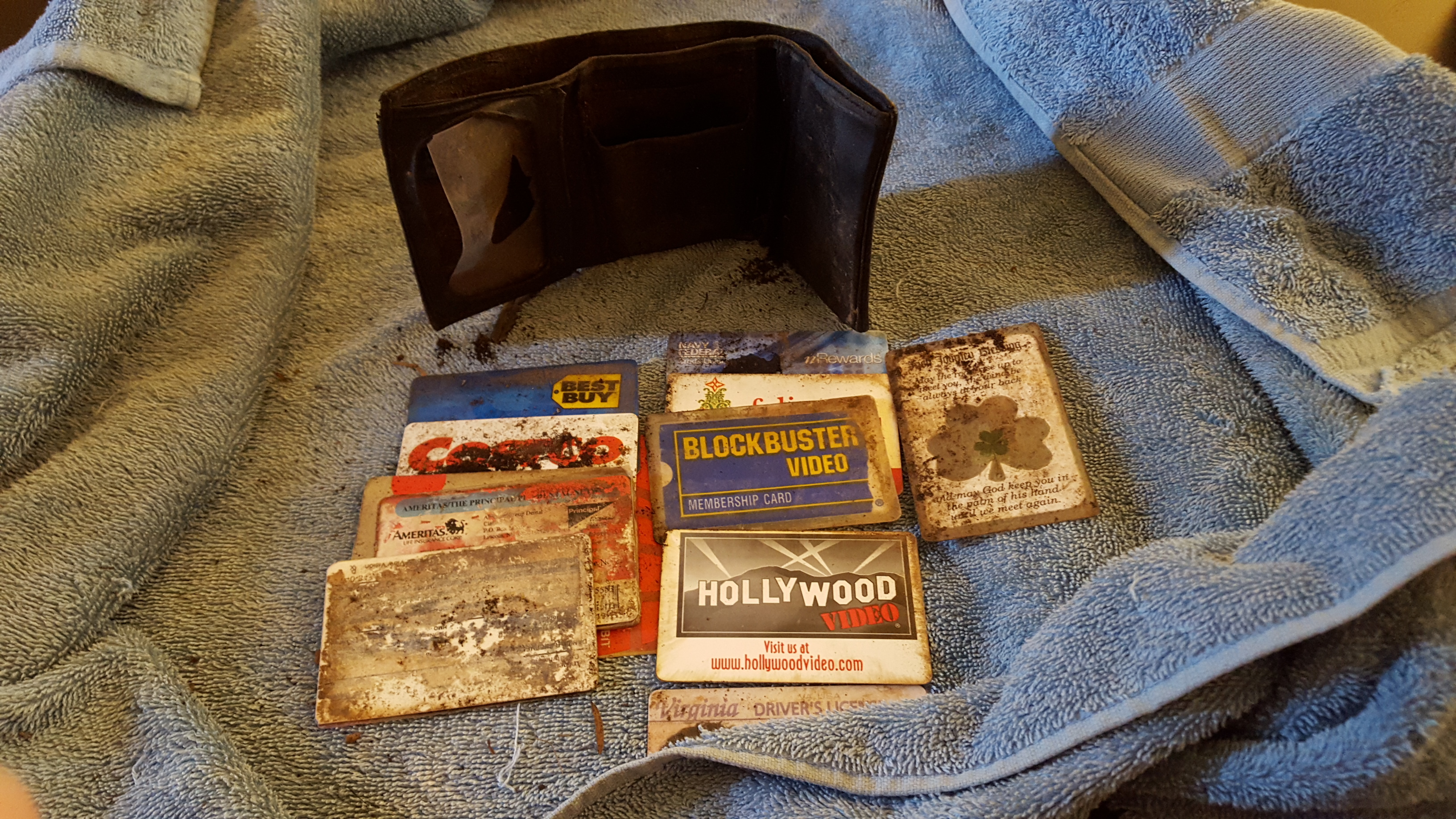 Returned wallet from 8 years ago