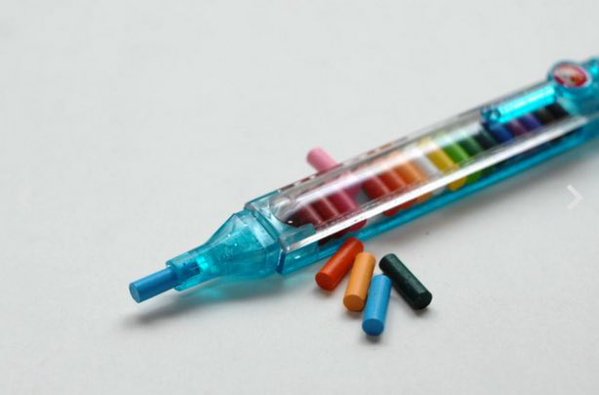 90's colored pencil