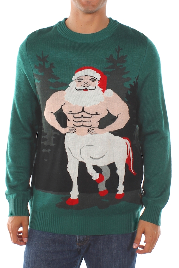 centaur christmas sweater