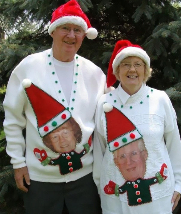 matching ugly christmas sweater -