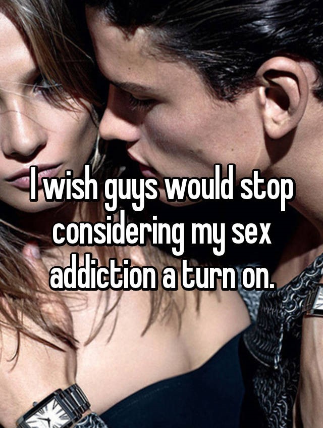 simon nessman 2011 - lwish guys would stop considering my sex addiction a turn on.