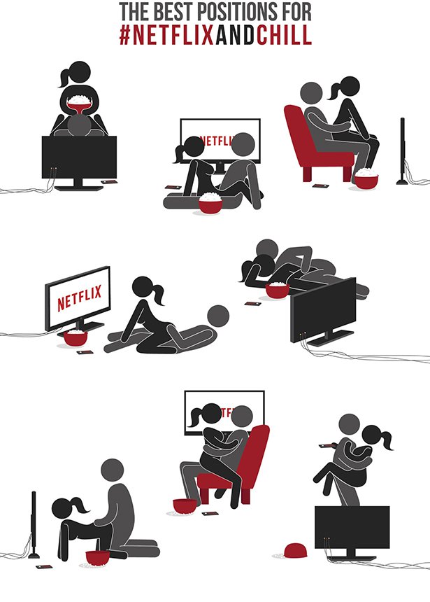 The Best Positions For Netflix