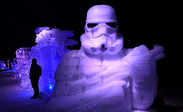 star wars ice sculptures