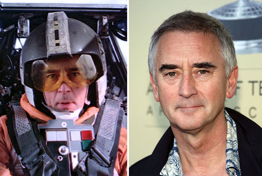 #13. Denis Lawson as Wedge Antilles, 1980 and 2015