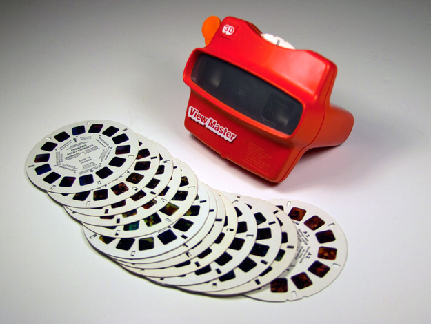 A stereoscopic 3D toy that made still images come to life.