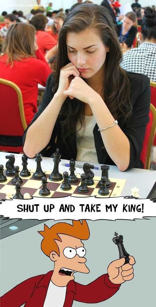 alexandra botez chess - water condmed Shut Up And Take My King!