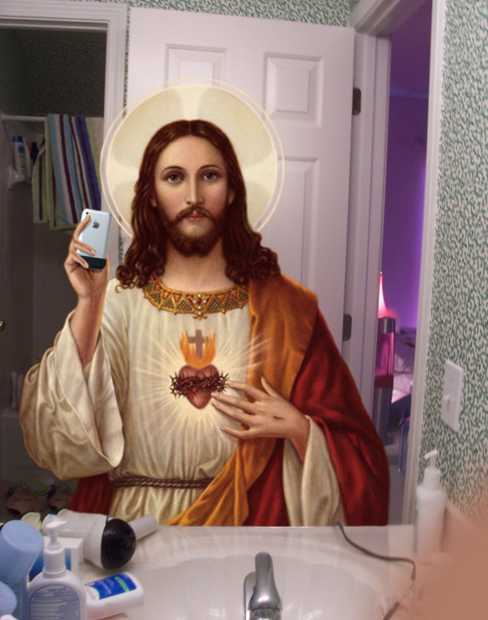 jesus selfie - To