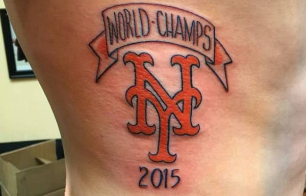 new york mets tattoo