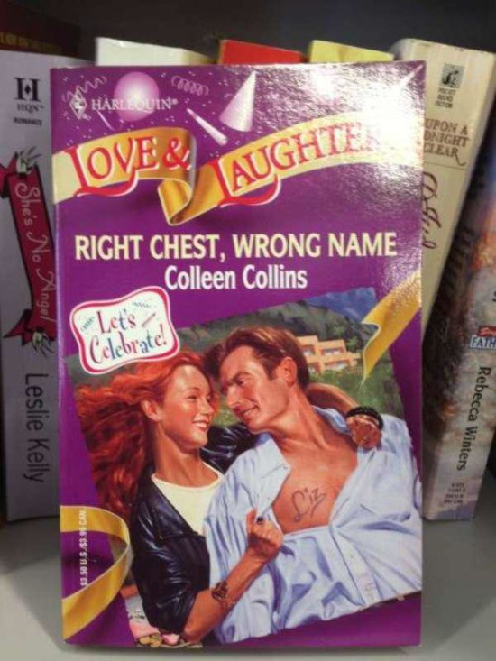 romance novel - inn Harlequin Upon A Dnight Lear Ove, Aughte es No Right Chest, Wrong Name Colleen Collins Nngel Let's Celebrate! Leslie Kelly Rebecca Winterstil $350 U.S.3.95 Can
