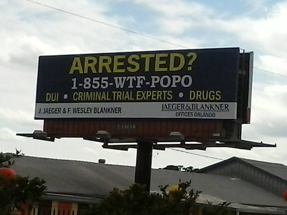 florida funny - Arrested? 1855WtfPopo Dui O Criminal Trial Experts Drugs Jaeger & F Wesley Blankner Jaegersulankner Offices Orlando