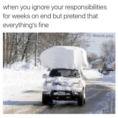 snow on car - when you ignore your responsibilities for weeks on end but pretend that everything's fine Ig .jpeg