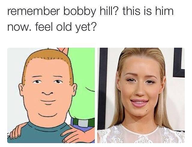 funny feel old yet memes - remember bobby hill? this is him now. feel old yet?