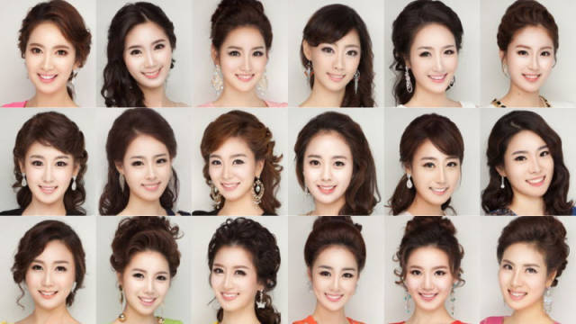 Plastic Surgery Blamed for Making All Miss Korea Contestants Look Alike
Plastic Surgery is hugely popular in South Korea. According to one estimate, in 2011 13 million operations were performed on a population of just 50 million.