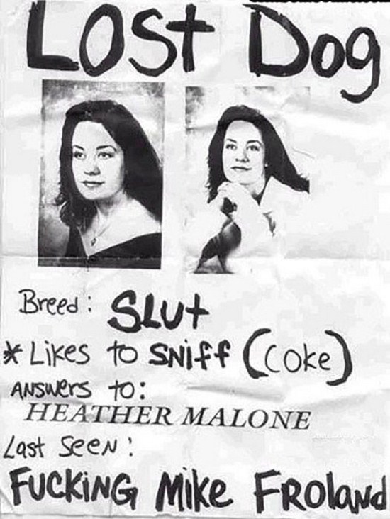 get revenge on your ex - Lost Dog Breed Slut to sniff coke Answers to Heather Malone Last seen! Fucking Mike Froland