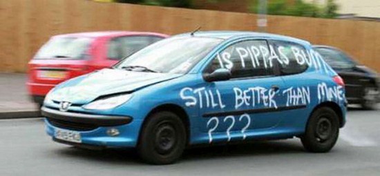 spray paint on a car - As Ppias Bu Still Better Than Mne 222