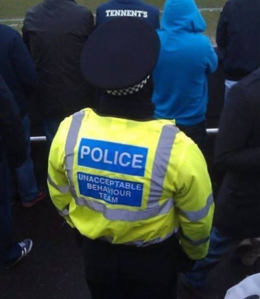 unacceptable behaviour team - Tennent'S Police Unacceptable Behaviour Team