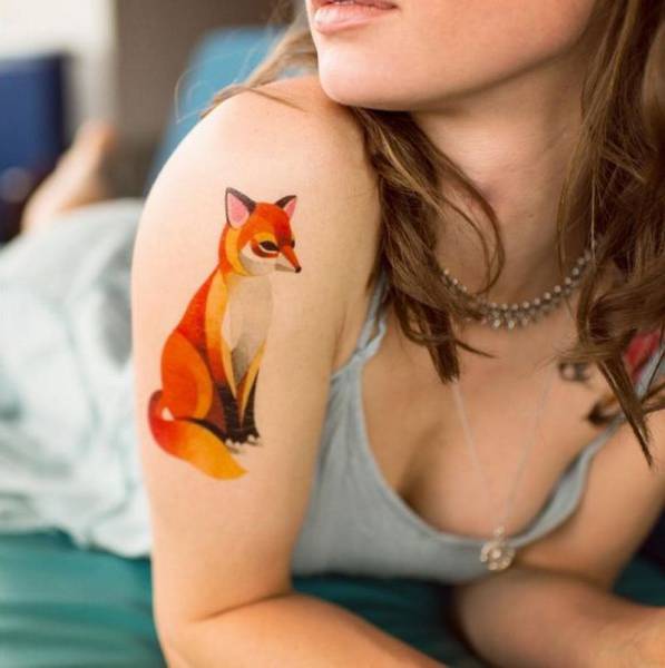 fox tattoo buzzfeed