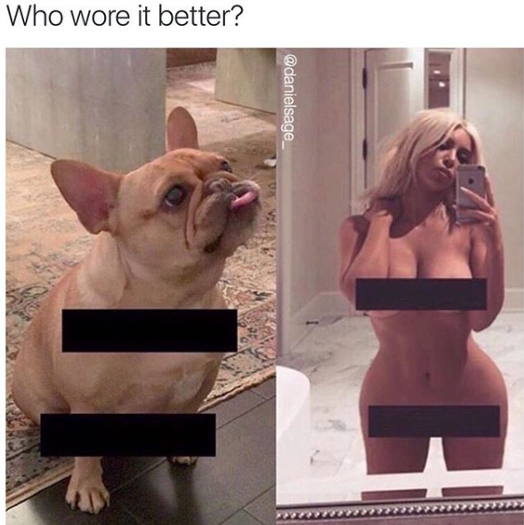 photo caption - Who wore it better?