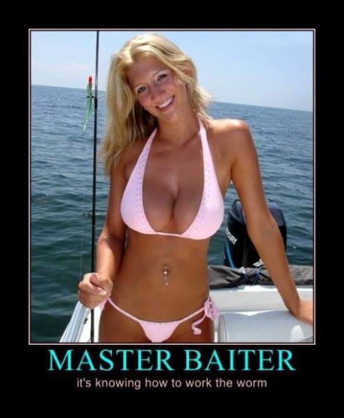 bikini - Master Baiter it's knowing how to work the worm