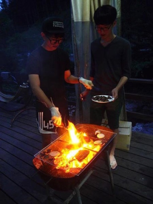 "I'd like to look cool while I grill."