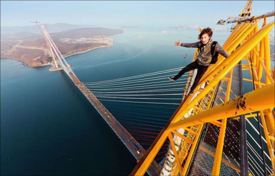 top view russian bridges